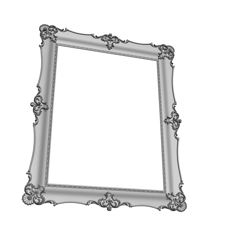 картинка Рама резная D14-517 3D-STL.COM