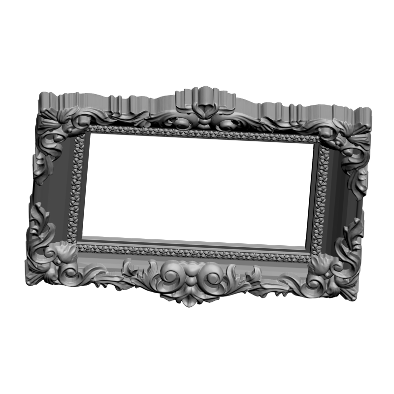картинка Рама резная D14-551 3D-STL.COM
