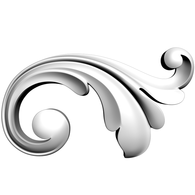 картинка Накладка резная D10-292 3D-STL.COM