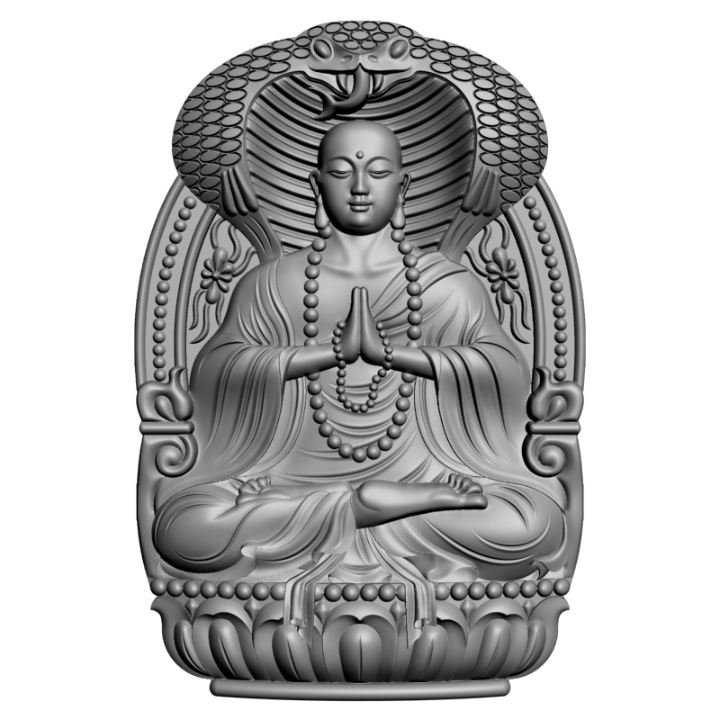 картинка Дзидзо Будды V9-097 3D-STL.COM
