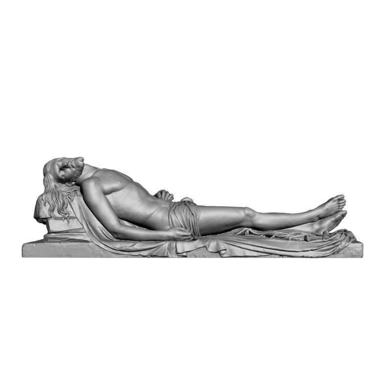 картинка Мертвый Христос L3-358 3D-STL.COM