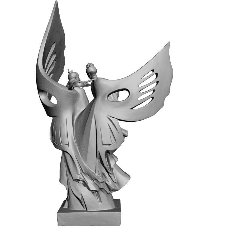 картинка Два ангела V1-051 3D-STL.COM
