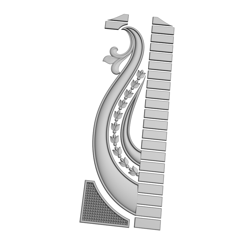 картинка Накладка на двери H3-127 3D-STL.COM