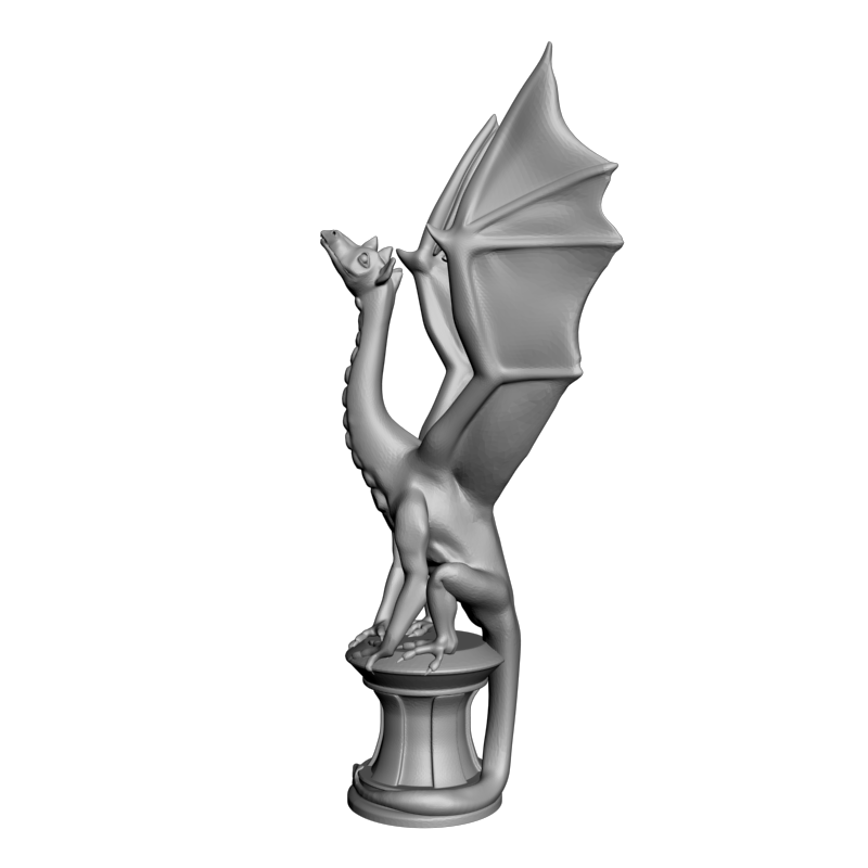 картинка Дракон PI1-407 3D-STL.COM