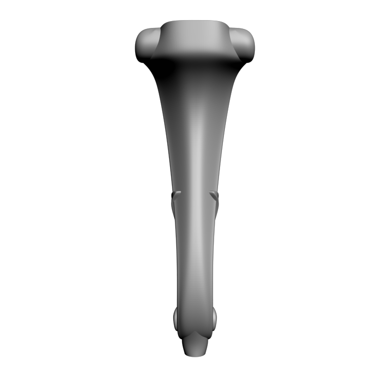 картинка Ножка мебельная резная M6-119 3D-STL.COM