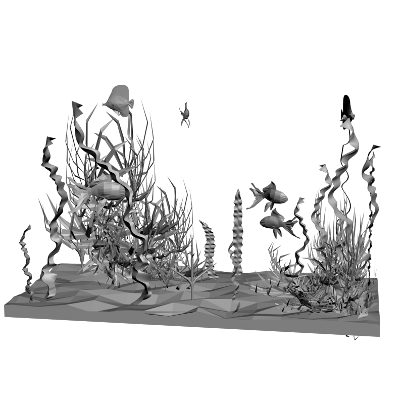 картинка Аквариум P4-326 3D-STL.COM