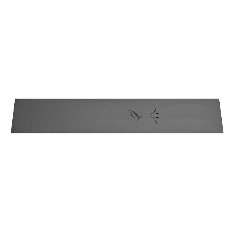 картинка Накладка декоративная рамная D10-408 3D-STL.COM