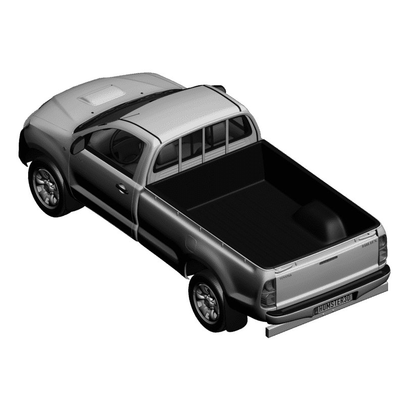 картинка Toyota Hilux Regular Cab 2012 RT3-053 3D-STL.COM