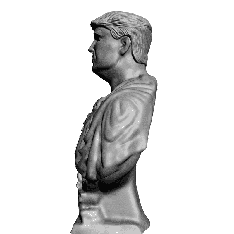 картинка Император Трамп L2-007 3D-STL.COM