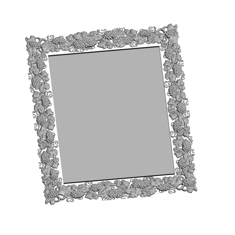 картинка Рама резная D14-548 3D-STL.COM