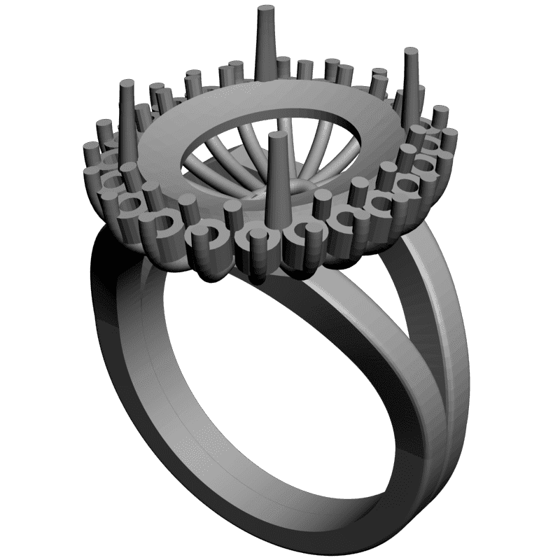картинка Колечко RY2-104 3D-STL.COM