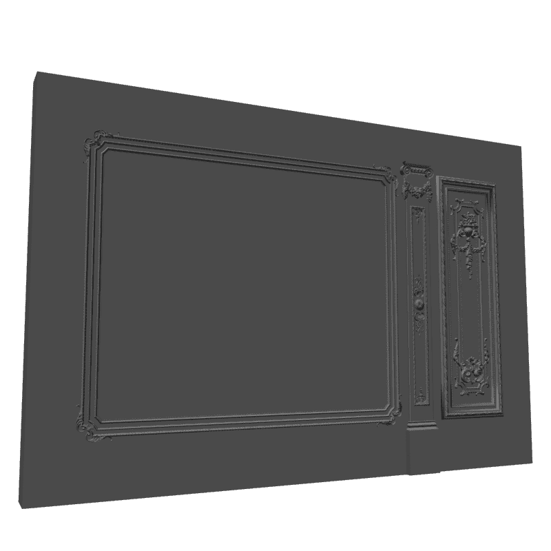 картинка Панели декоративные D11-113 3D-STL.COM