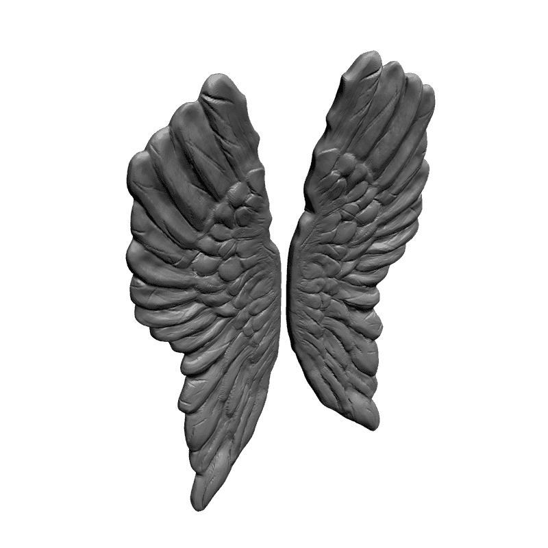 картинка Крылья P4-137 3D-STL.COM