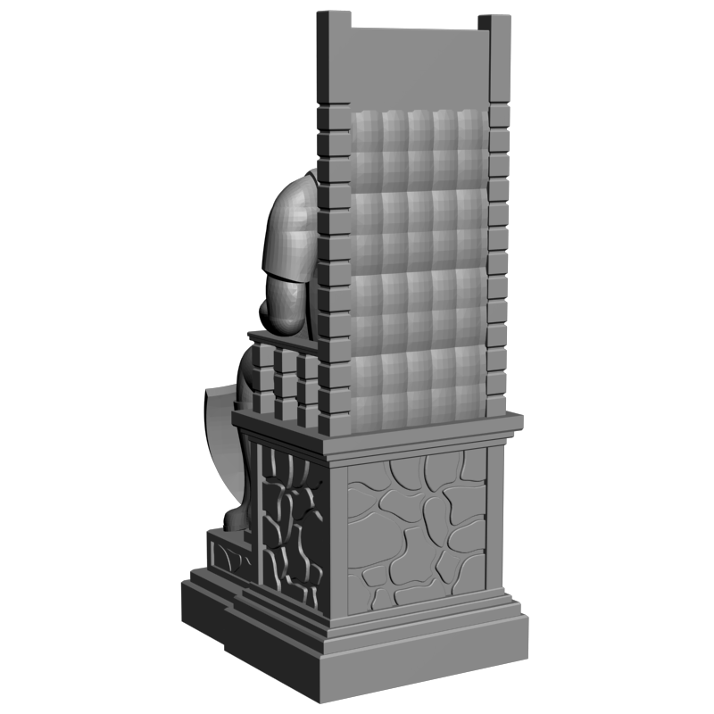 картинка Шахматная фигура PI3-123 3D-STL.COM