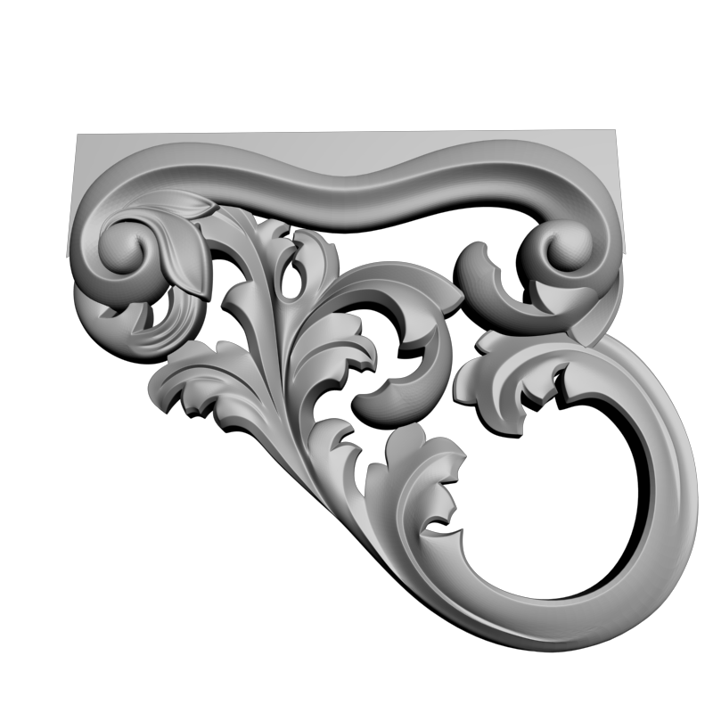 картинка Элемент декора D10-479 3D-STL.COM