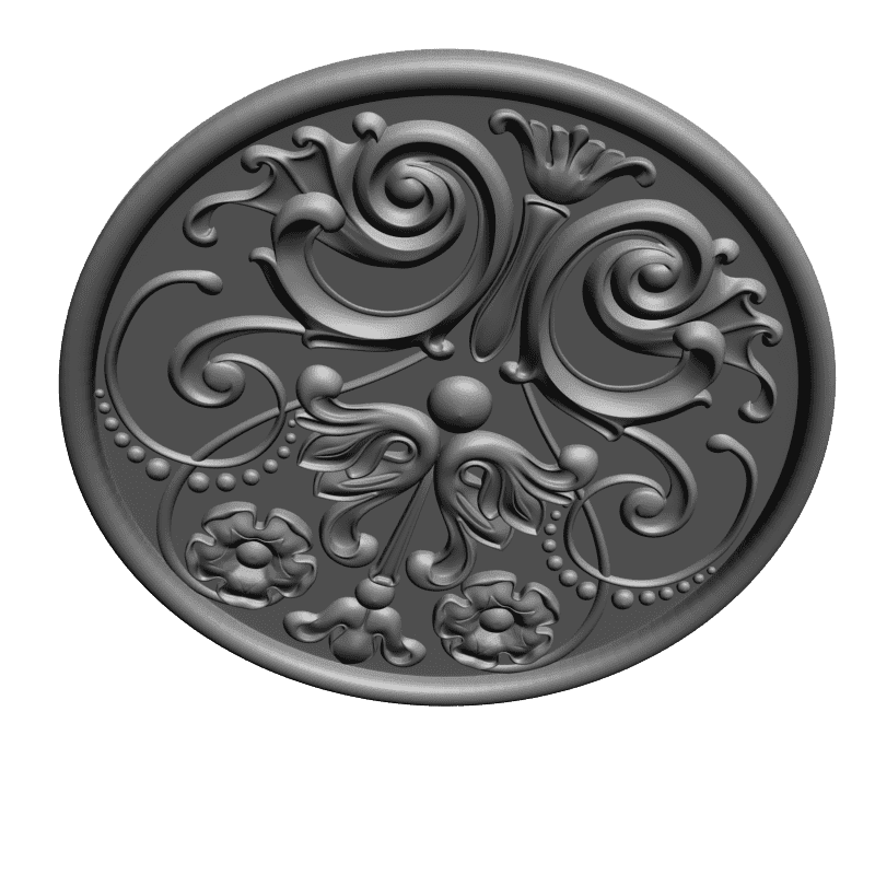 картинка Медальон RY6-025 3D-STL.COM