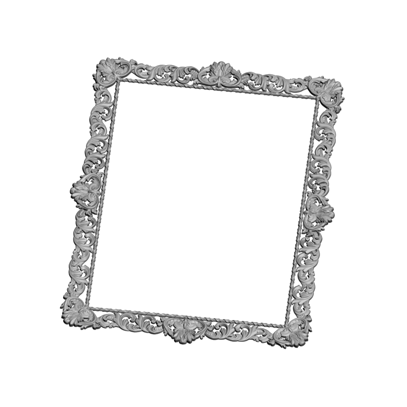 картинка Рама резная D14-515 3D-STL.COM