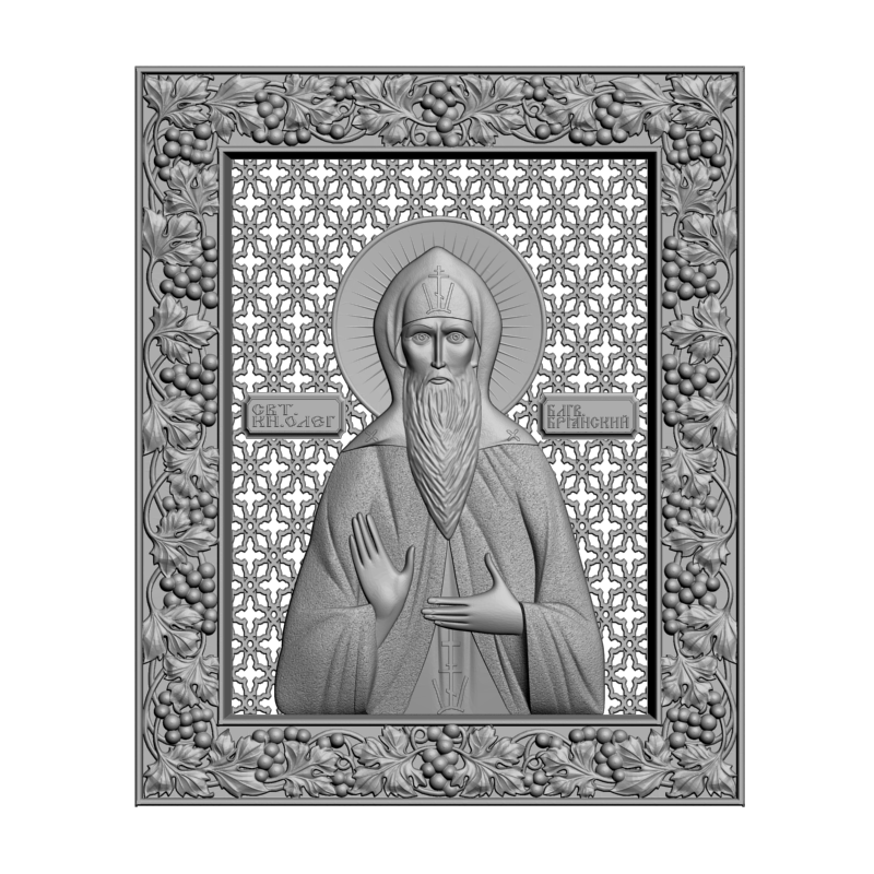 картинка Святой благоверный Князь Олег Брянский V3-414 3D-STL.COM