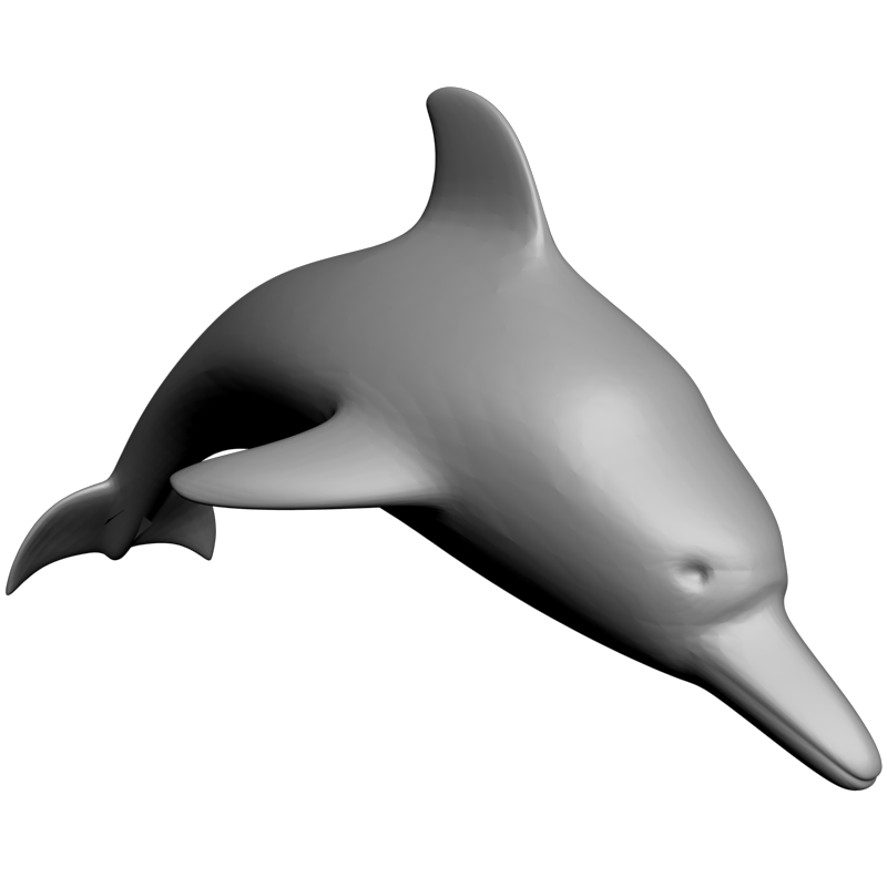 картинка Дельфин F5-038 3D-STL.COM