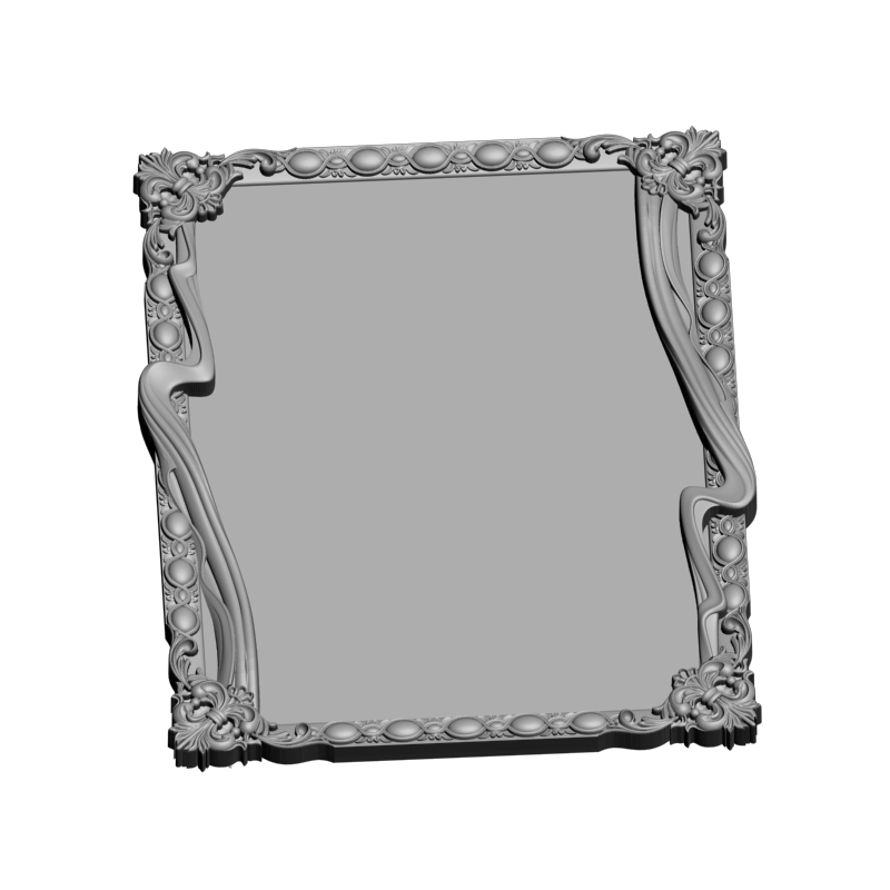 картинка Рамка резная D14-591 3D-STL.COM