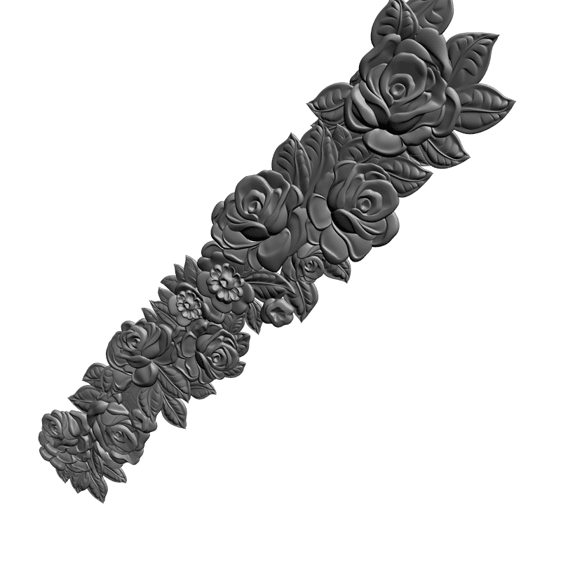 картинка Цветы F4-026 3D-STL.COM