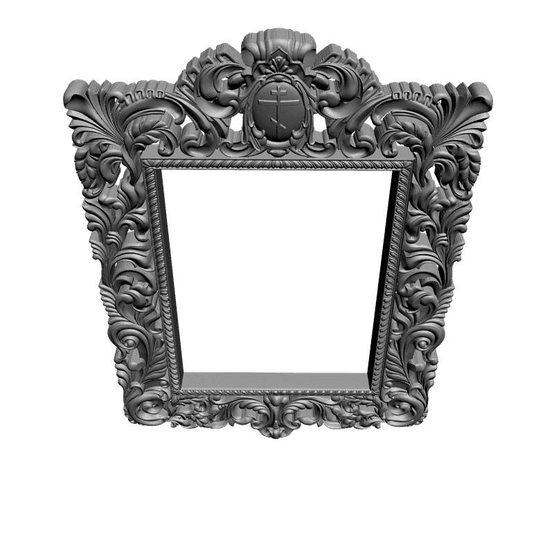 картинка Рама резная под икону D14-170 3D-STL.COM