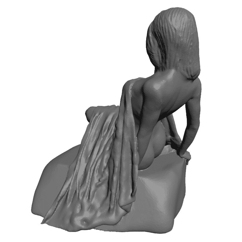 картинка Девушка Поцелуй меня L3-155 3D-STL.COM