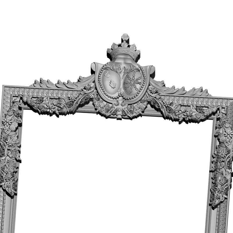 картинка Рама резная D14-497 3D-STL.COM