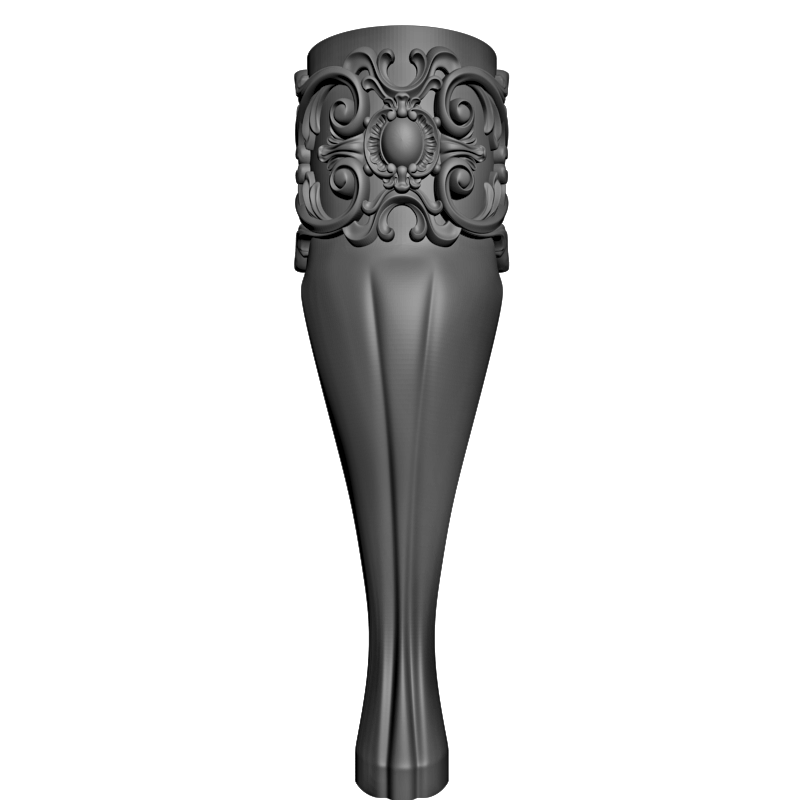 картинка Ножка мебельная M6-098 3D-STL.COM