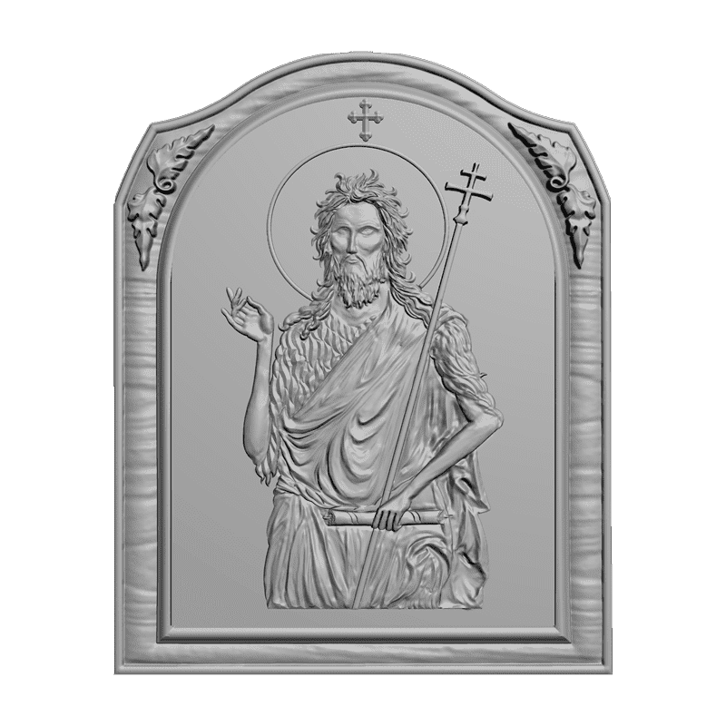 картинка Святой Иоанн Предтеча V3-219 3D-STL.COM