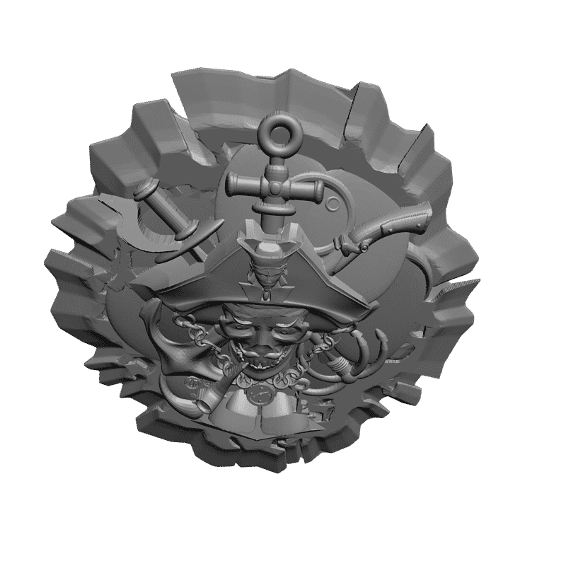 картинка Пират P4-174 3D-STL.COM