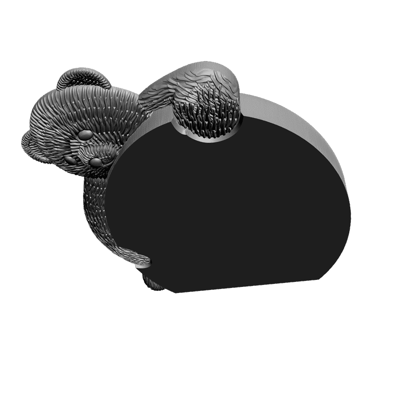 картинка Мишка P4-107  3D-STL.COM