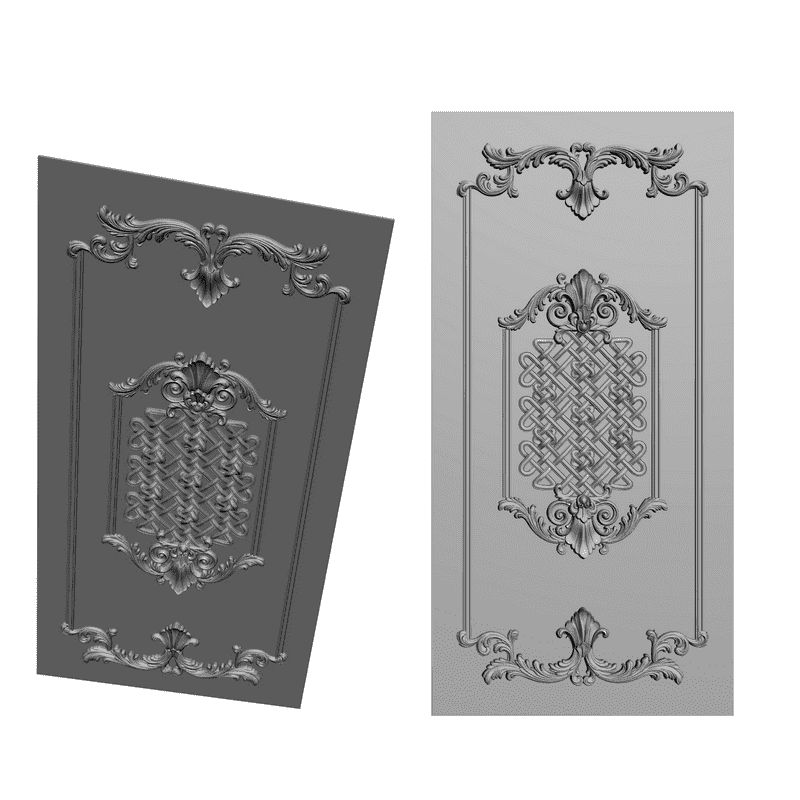 картинка Панель резная D11-009 3D-STL.COM