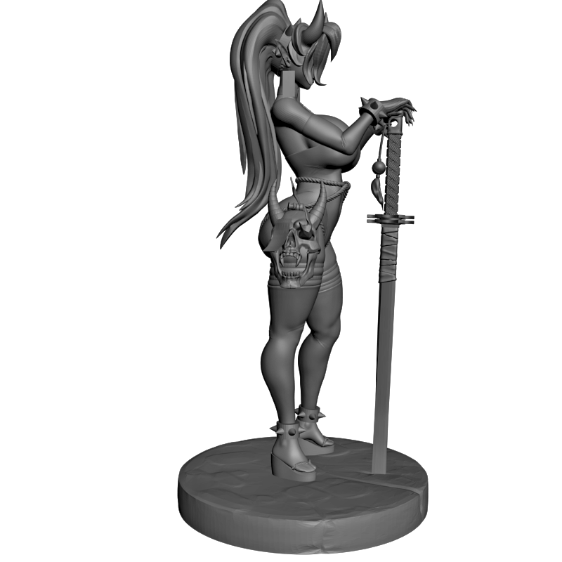 картинка Девушка секси L3-352 3D-STL.COM