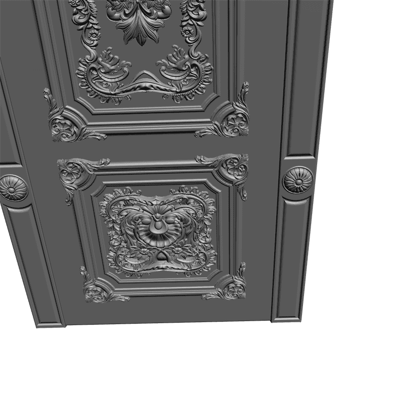 картинка Дверь резная H3-024 3D-STL.COM