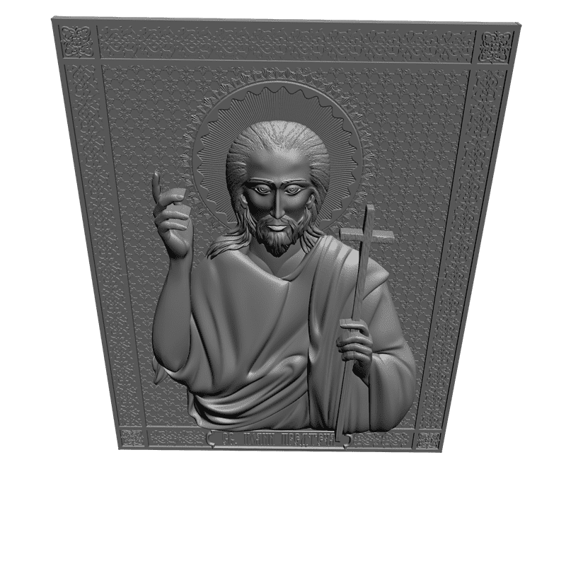 картинка Иоан Предтеча V3-069 3D-STL.COM