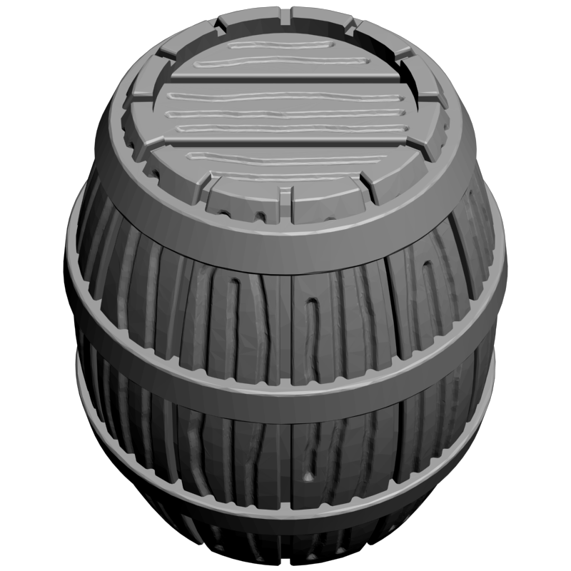 картинка Бочка P4-337 3D-STL.COM