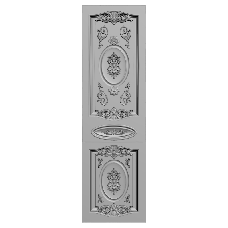 картинка Двери резные H3-075 3D-STL.COM