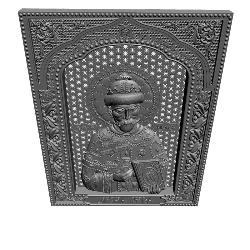 картинка Император Николай II V3-105 3D-STL.COM