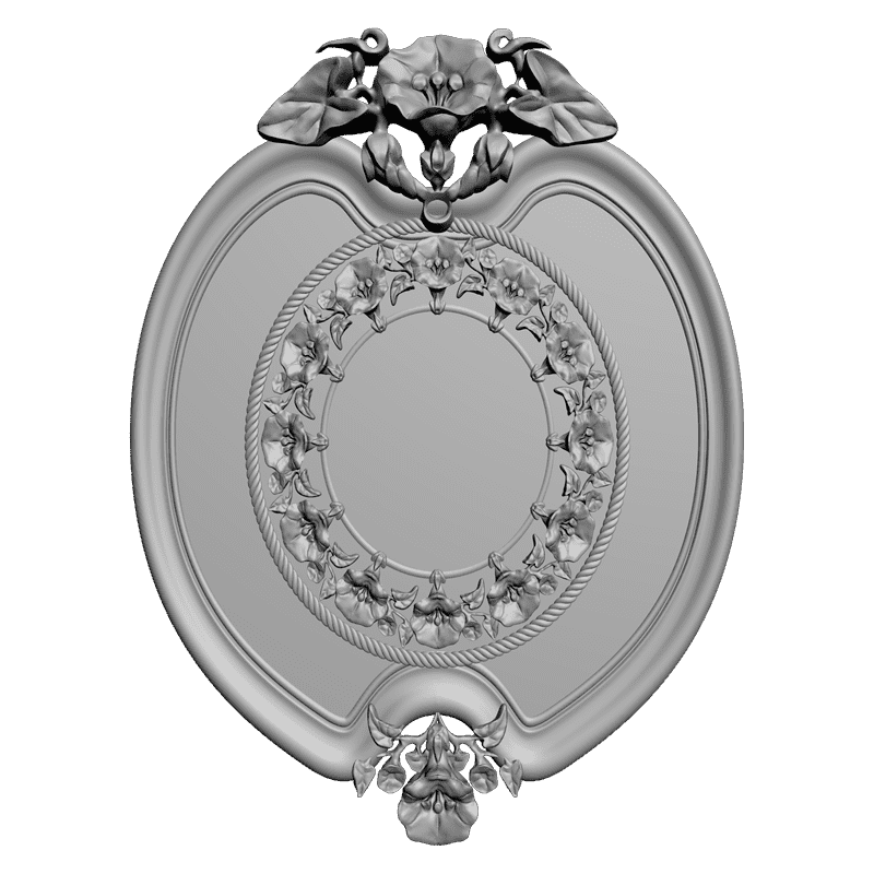 картинка Розетка резная D16-032 3D-STL.COM