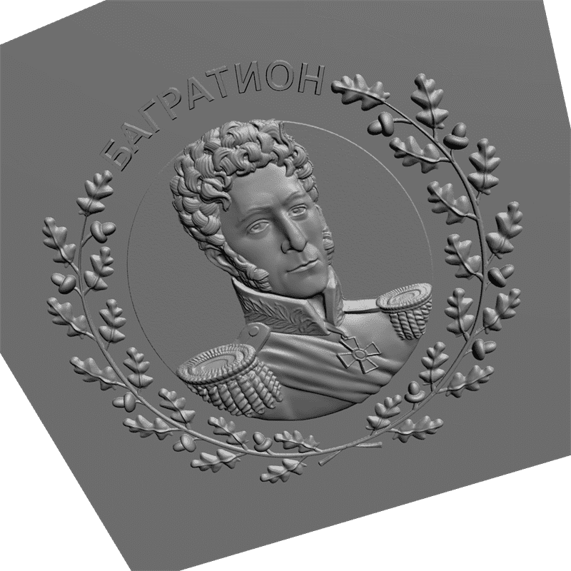 картинка Багратион L1-012 3D-STL.COM