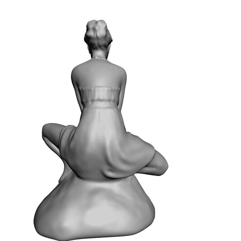 картинка Скульптура девушки L3-034 3D-STL.COM