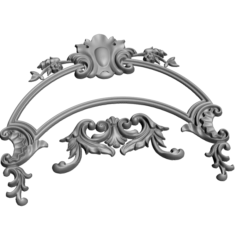 картинка Накладка декоративная D10-354 3D-STL.COM