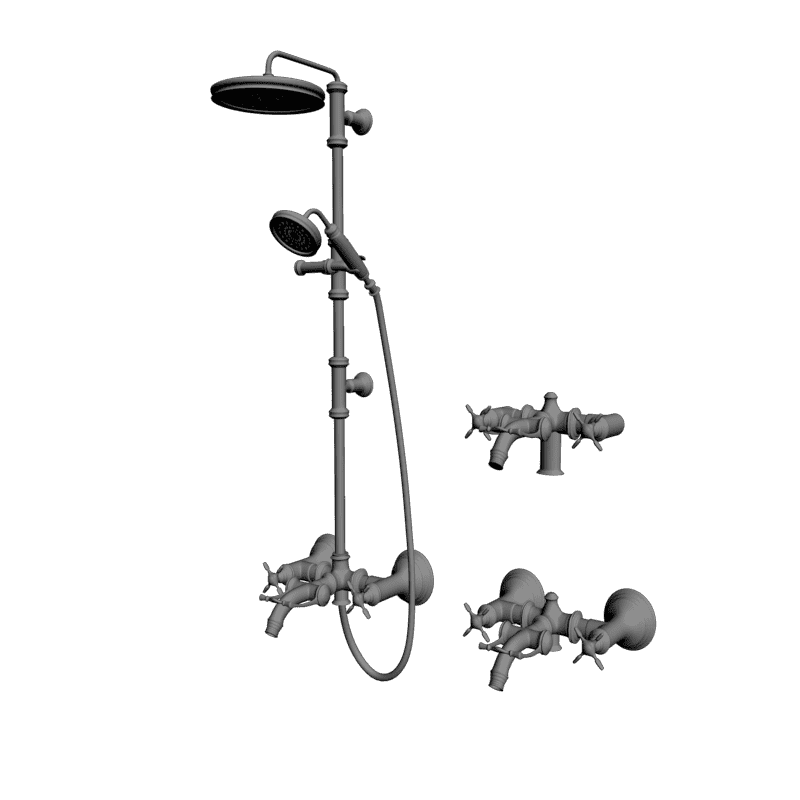 картинка Смесители в душевую M14-004 3D-STL.COM