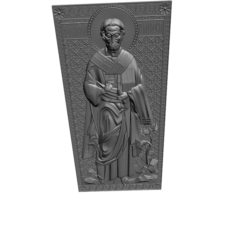 картинка Святой апостол Тимофей V3-182 3D-STL.COM