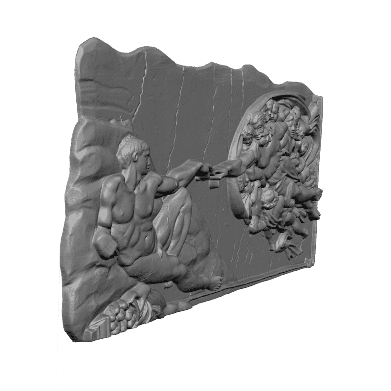 картинка Сотворение Мира D12-360 3D-STL.COM