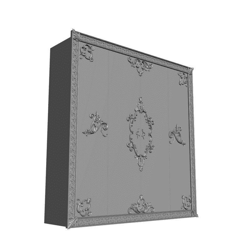 картинка Шкаф M11-002 3D-STL.COM