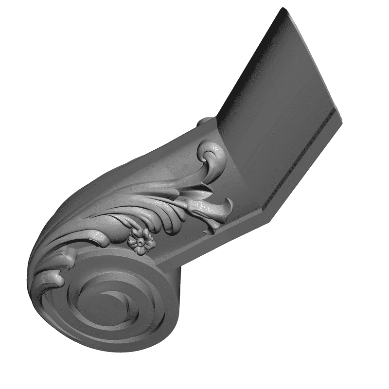 картинка Поручень D13-005 3D-STL.COM