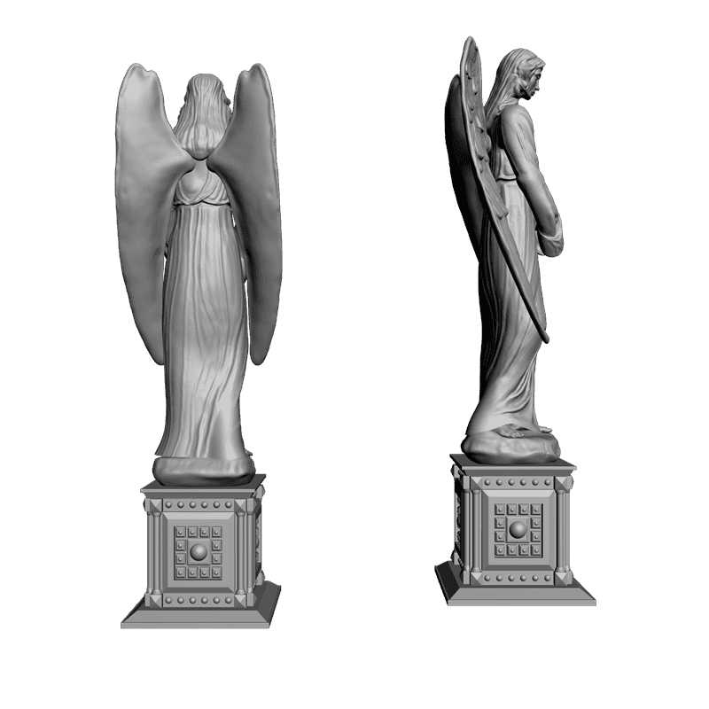 картинка Ангел V1-027 3D-STL.COM