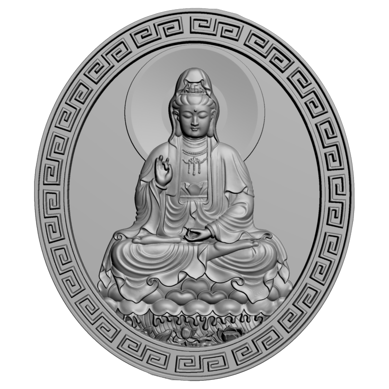 картинка Гуаньинь V9-102 3D-STL.COM